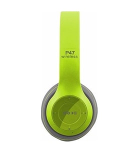 P47 Bluetooth 5.0 Kulak Üstü Kulaklık Yeşil