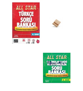 Newton LGS 2027 8. Sınıf All Star Türkçe ve İnkılap Tarihi Soru Bankası + Telefon Standı