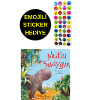 EMOJİLİ  STİCKER HEDİYE  - OKUL ÖNCESİ RESİMLİ KİTAPLAR  - MUTLU SU AYGIRI