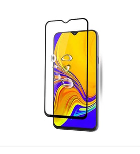 Xiaomi Redmi 8A Ekran Koruyucu Full Tam Kaplayan Kavisli Tempered Cam (Siyah)