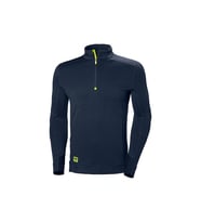 Helly Hansen Workwear Lıfa Max Yarım Fermuar Sweatshirt-75114 2XL-590-Lacivert (Navy)