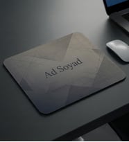 Kendin Tasarla Kişiye Özel İsim Baskılı Mouse Pad Kaydırmaz Taban 23x19cm - Kurumsal Ofis Hediyesi