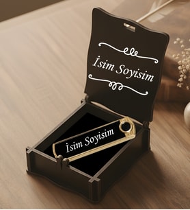 Kişiye Özel İsim Yazılı Lüks Metal USB Şarjlı Elektrikli Rüzgar Geçirmez Çakmak Lüks Özel Ahşap Hediye Kutusu