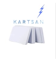 Kartsan PVC BOŞ BEYAZ KART 760MC 250 ADET