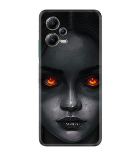 Xiaomi Poco X5 5g Kılıf Resimli Desenli Silikon Platinium Series Dark Woman 1887