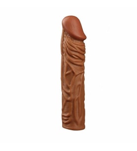Yumuşak Et Dokulu 19,5 Cm Penis Kılıfı