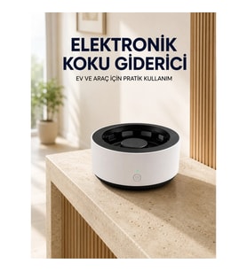 Mey İthalat® Küllük ve Hava Temizleyici 2’si 1 Arada Koku Giderici Araba ve Ofis İçin