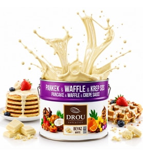 Callei Drou Extra Beyaz Waffle Krep Pankek Sos 10 Kg
