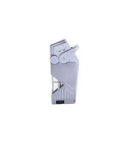 Çift Torch Pürmüz Gümüş Puro Çakmağı - TR4694