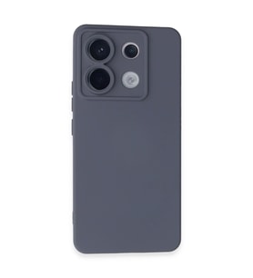 Xiaomi Redmi Note 13 Pro 5G Kılıf Nano içi Kadife Silikon - Gri