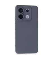 Xiaomi Redmi Note 13 Pro 5G Kılıf Nano içi Kadife Silikon - Gri