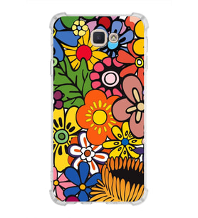 PrintiFy Samsung Galaxy J7 Prime Uyumlu Retro Color 2 Baskılı Şeffaf Köşe Korumalı Antişok Kılıf