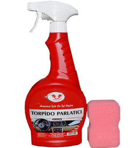 Uniland Torpido Parlatıcı 750 ML + Torpido Parlatma Süngeri