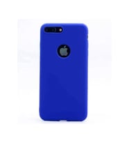 Apple iPhone 8 Plus Uyumlu Kılıf Zore Premier Silikon Kapak (SAKS MAVI)