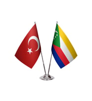 Comoros İkili Masa Bayrağı