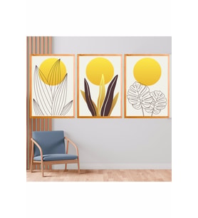 Modern Ahşap Çerçeve Tablo 010