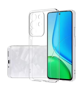 Vivo Y29 4G Kılıf Şeffaf Silikon Hibrit Case Kapak