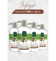 Doğal Zeytinyağlı Saç Kremi 600 Ml X 4 Adet