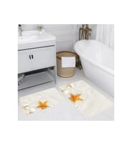 Eliana Home Baskılı 2'li Banyo Paspas Takımı RVG5044