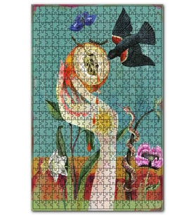 Cakapuzzle Mitolojik Figürlü Soyut Görsel Puzzle Yapboz MDF (Ahşap) (120 Parça)