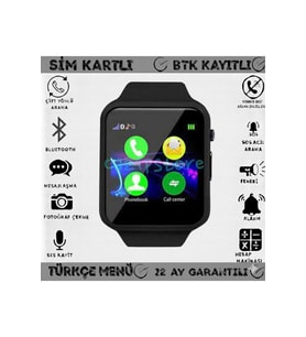 Kız Çocukları İçin Akıllı Sim Kartlı Saat, 2 Yıl Garantili