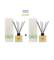 2x Yeşil Çay Dekoratif Ortam Kokusu 120 ml Relax Place - Bambu Çubuklu (Standart)