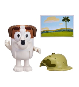 Bluey Tekli Figür ve Aksesuar Seti - Jack ve Army Hat 19191