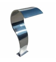 DEKOR HAVUZ 600X1000 mm Paslanmaz Kuğu Havuz Şelale AISI 316