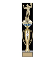 ODAK KUPA - Figürlü Kupalar - Voleybol Erkek Figürlü Kupalar FG-074 C - 49 cm