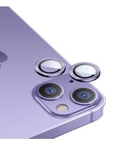 iPhone 14 Uyumlu Gerçek Safir Lens Koruyucu Görüntü Kalitesini Bozmayan Netlik (Mor)