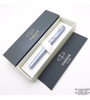 Parker Vector Gümüş Mavi XL Dolma Kalem  İsme Özel Kalem  Hediyelik Kalem