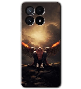 Poco x6 Pro Kılıf HD Desen Baskılı Kılıf - Wings of Power