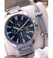 Lee Cooper İtalyan Tasarım Bileklik Hediyeli 2 Yıl Garantili 5 Atm Erkek Kol Saati ELC.08327.370