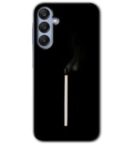 Galaxy A25 Kılıf HD Desen Baskılı Kılıf - Sönmüş Kibrit