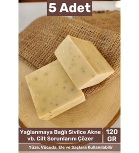 #bitkiselsabun %100 Doğal Güzel Kokulu El Yüz Saç Vücut Orijinal Bitkisel Sidr Sabun 120g - 5 Adet