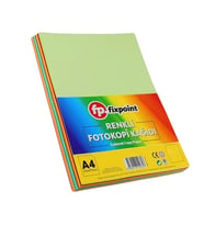 50 Adet Renkli A4 Fotokopi Kağıdı 10 Renk