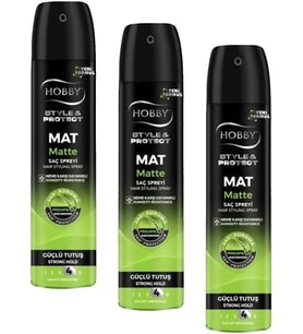 Hobby S ve P Mat Görünüm Saç Spreyi 250ml