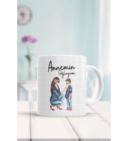 Annemin Oğluyum Baskılı Kupa Bardak