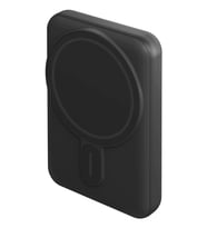 MagPac Mini 10.000 mAh 20W Type-C Kablosuz Şarj Stant Özellikli Magsafe Powerbank - Siyah