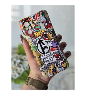 Xiaomi Redmi Note 10 / 10s Uyumlu Baskılı Şeffaf Telefon Kılıfı
