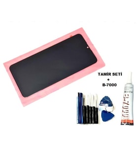 Tkgz Y6P 2020 Uyumlu Lcd Ekran Dokunmatik Servis + B-7000 + Tamir Seti