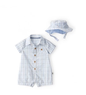Carter's Erkek Bebek Kısa Tulum 1u634210 Mavi