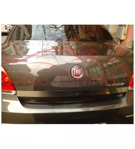 Fiat Linea Krom Bagaj Çıtası 2006-2012 -Delikli- Paslanmaz Çelik