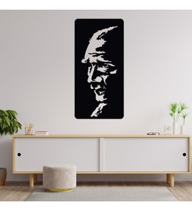 Atatürk  Potre   Ahşap Tablo