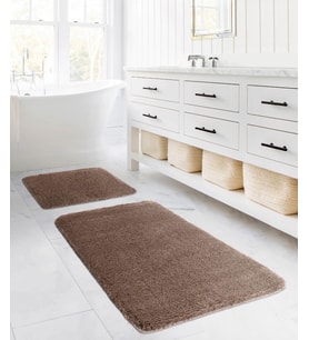 Koza Home Segura Peluş Vizon Kaydırmaz Taban Banyo Paspası