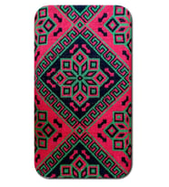 Makine dokuması Çiçekli desenli 3 Mekik Kaliteli Kalın Kilim (Kırmızı)