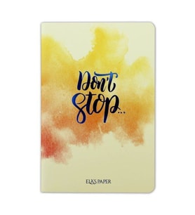 Watercolor Don’t - Defter