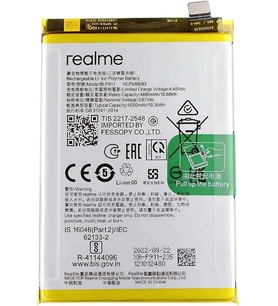 Realme 9 Pro 5g Ile Uyumlu Ithal Pil Batarya BLP911