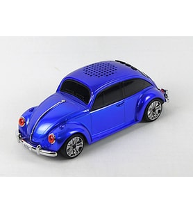 Beetle Araba Görünümlü Taşınabilir Bluetooth Hoparlör ve Radyo Speaker WS1939