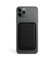 iPhone 11 Pro Max Heritage Hakiki Deri Cüzdan Magsafe Noir Siyah
